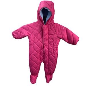 Children’s Columbia Pink Snowsuit. Size 6-12 Months